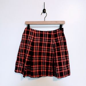 Urban Renewal plaid pleated school girl skirt size small